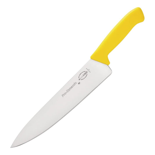 DL360 Dick Pro Dynamic HACCP koksmes geel 25,5cm