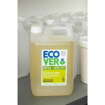 GG203 Ecover geconcentreerd afwasmiddel citroen en aloe vera 5Ltr