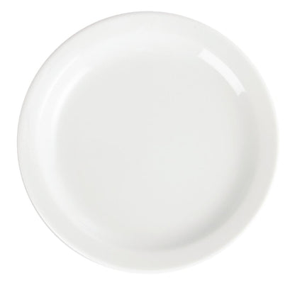 CB486 Olympia Whiteware Borden Met Smalle Rand 15cm (12 Stuks)