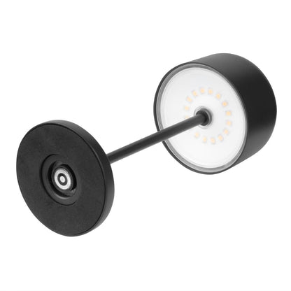 HZ200 Olympia Siena Tafellamp Ronde Koepel Zwart 200mm