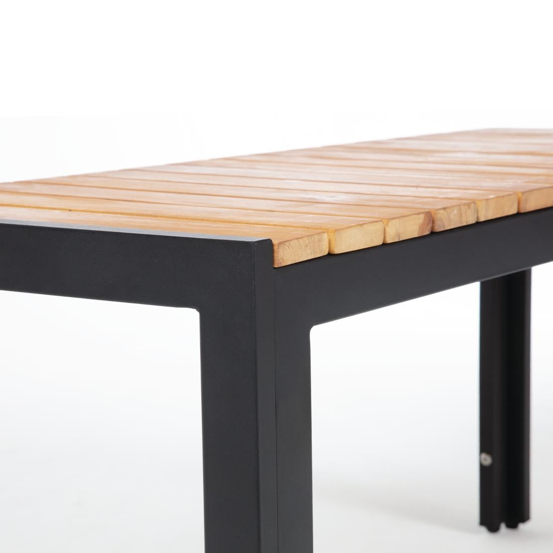 DS154 Bolero stalen en acaciahouten banken 100cm (2 stuks)