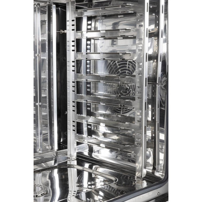SA770 Buffalo Vrijstaande Slimme Touchscreen Combi Oven 7 x GN 1/1 Met Installatiekit