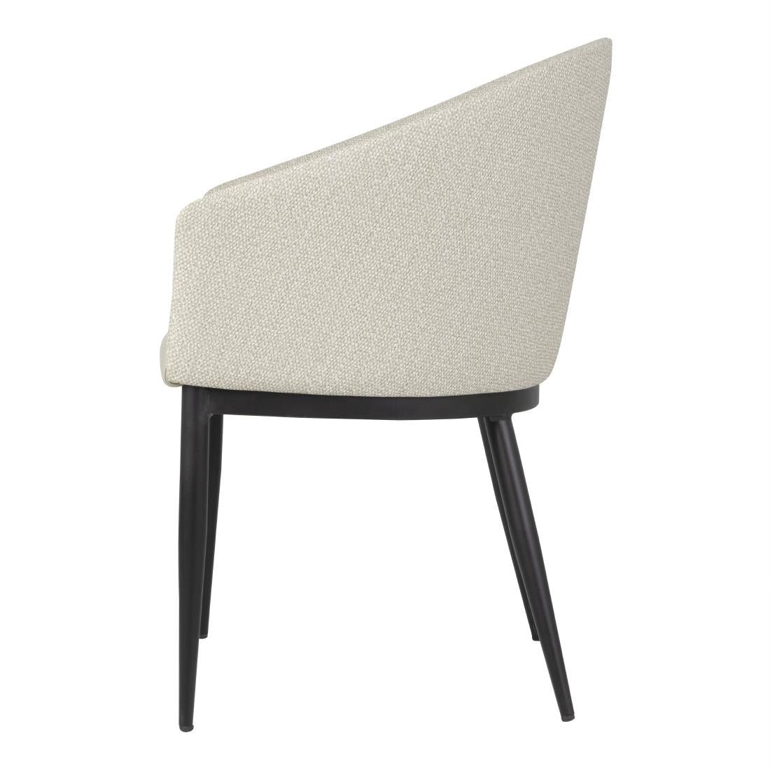 FU523 Bolero Sloane Interieur Eetkamerstoelen - Neutrale Mix (2 stuks)