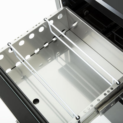 GL456 Polar U-serie dubbele deur back bar toonbank koelkast met laden