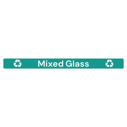 JB495 Jantex Slim Bin Label - Gemengd glas