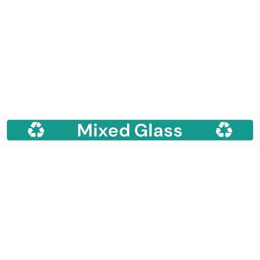 JB495 Jantex Slim Bin Label - Gemengd glas