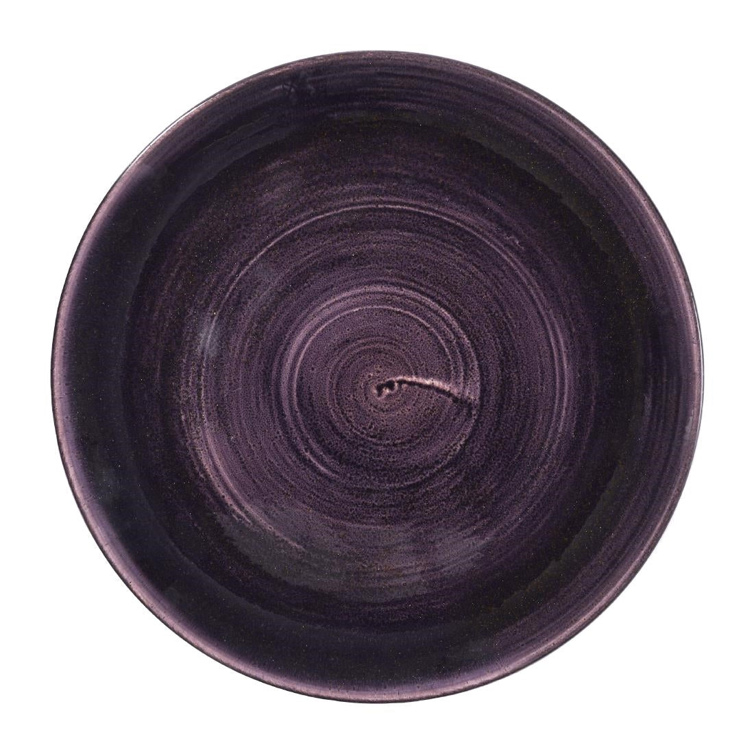 DX058 Churchill Stonecast Patina Cobalt Deep Purple Evolve Coupe Bord 28.6cm (12 stuks)