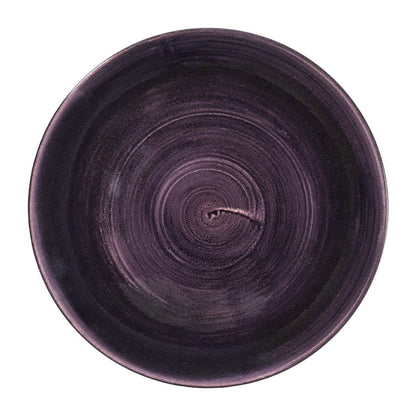 DX058 Churchill Stonecast Patina Cobalt Deep Purple Evolve Coupe Bord 28.6cm (12 stuks)