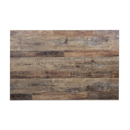 DT440 Bolero voorgeboord rechthoekig tafelblad Urban Dark 1100x700mm