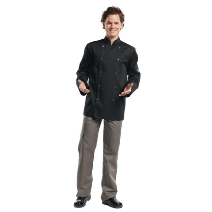 B507-XS Chaud Devant Hilton Poco koksbuis lange mouw zwart XS