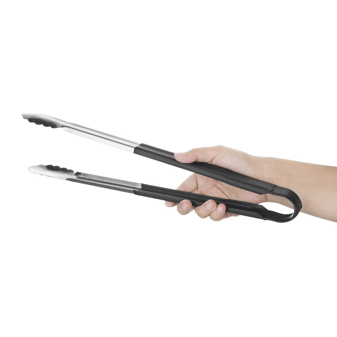 HC848 Hygiplas kleurcode serveertang zwart 40,5cm