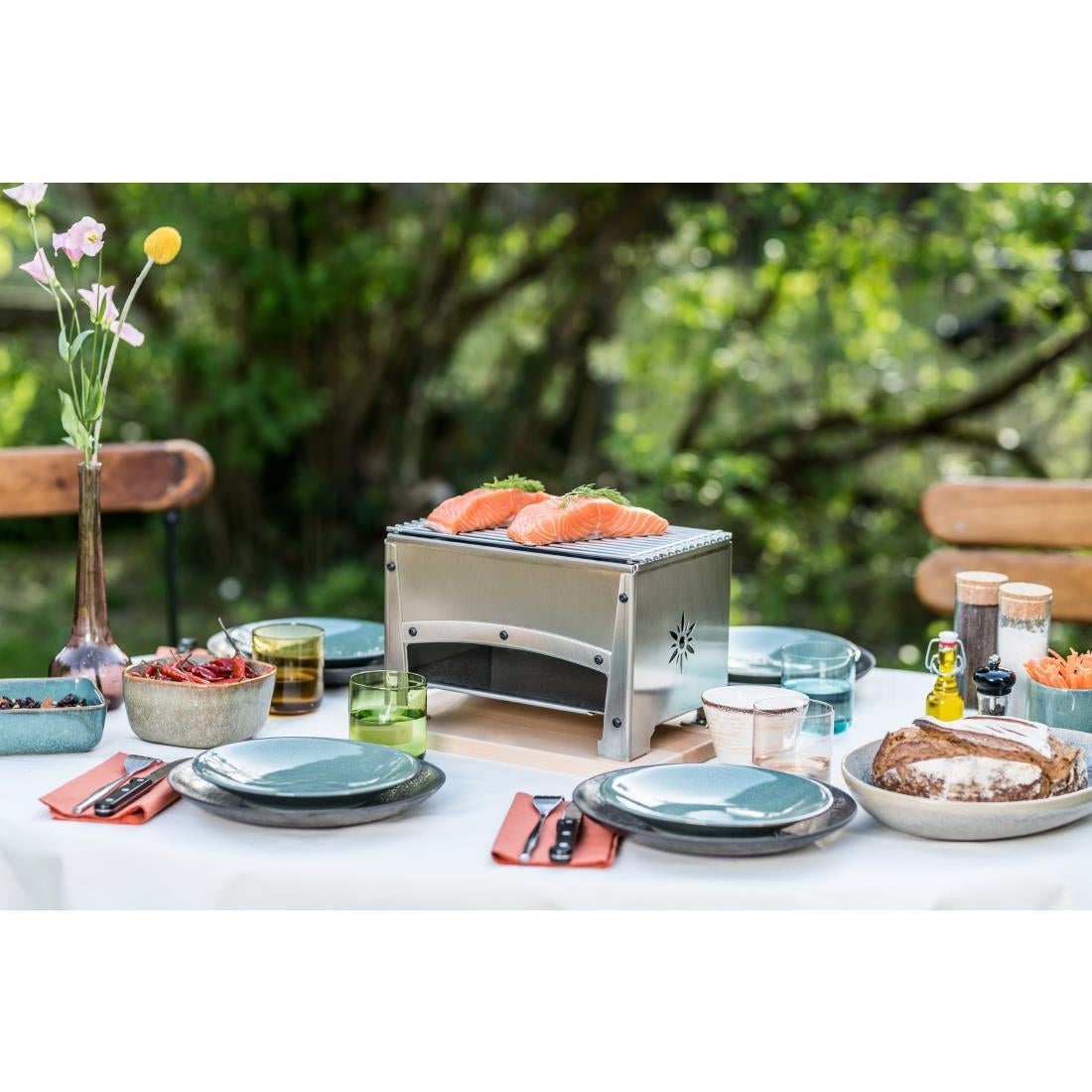 FP429 Louis Tellier Brasero Tafelbarbecue Brasi-F