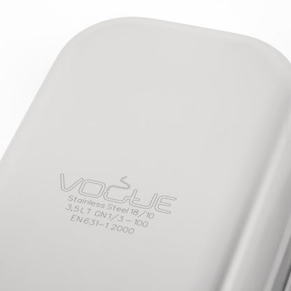 DW443 Vogue RVS GN 1/3 bak 100mm