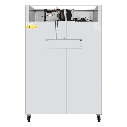 PG594 Polar G-Serie dubbeldeurs staande koelkast met geforceerde lucht 1200Ltr