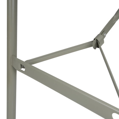 U543 Bolero rechthoekige inklapbare tafel 122cm wit