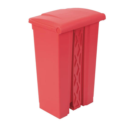 DC712 Jantex afvalemmer rood 87L