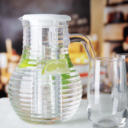 HC357 Olympia Kristallon Kan Met Koelbuis Polycarbonaat Geribbeld 1600ml