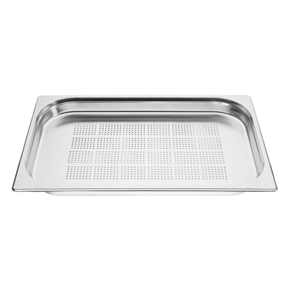 K839 Vogue roestvrijstalen geperforeerde 1/1 gastronormbak 40mm