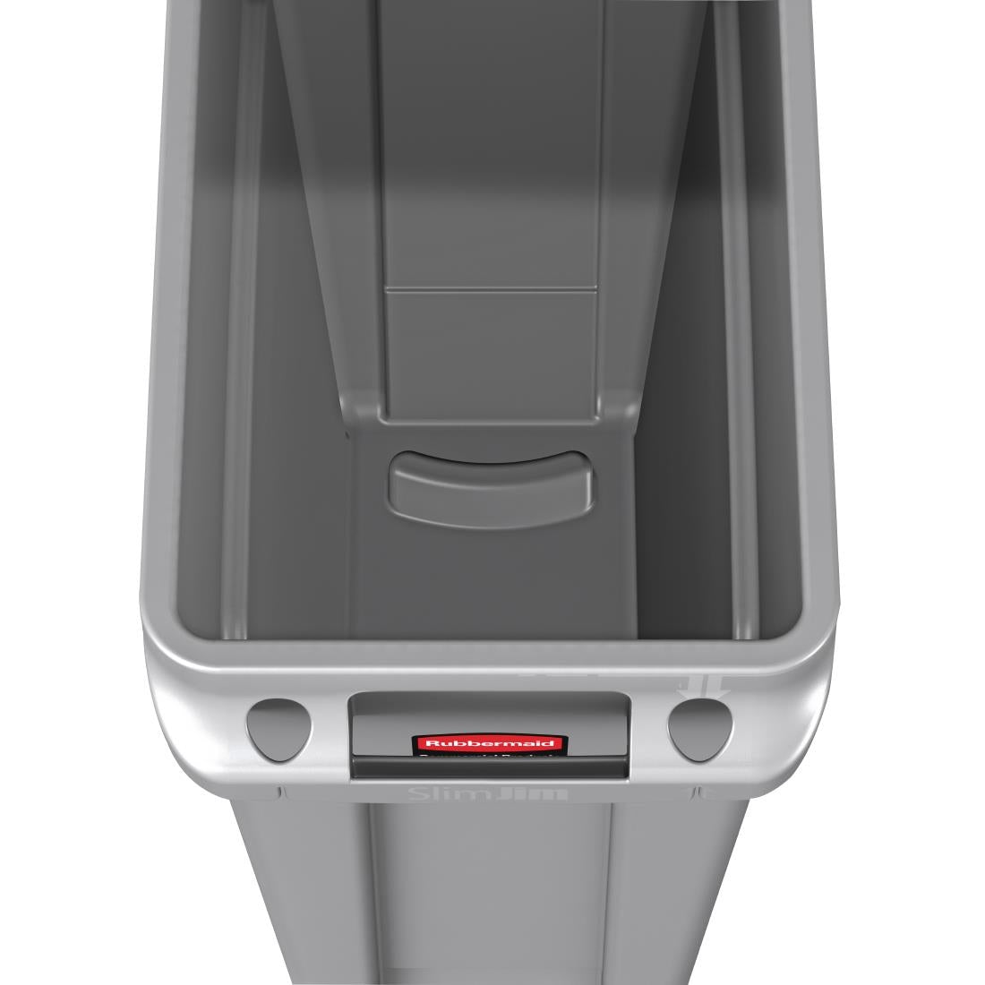 F649 Rubbermaid Slim Jim container met luchtsleuven 87Ltr