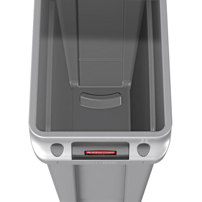 F649 Rubbermaid Slim Jim container met luchtsleuven 87Ltr