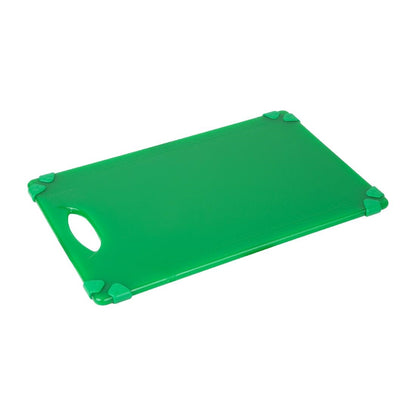 HW004 Hygiplas Commerciële Grip Snijplank Groen 458X306Mm
