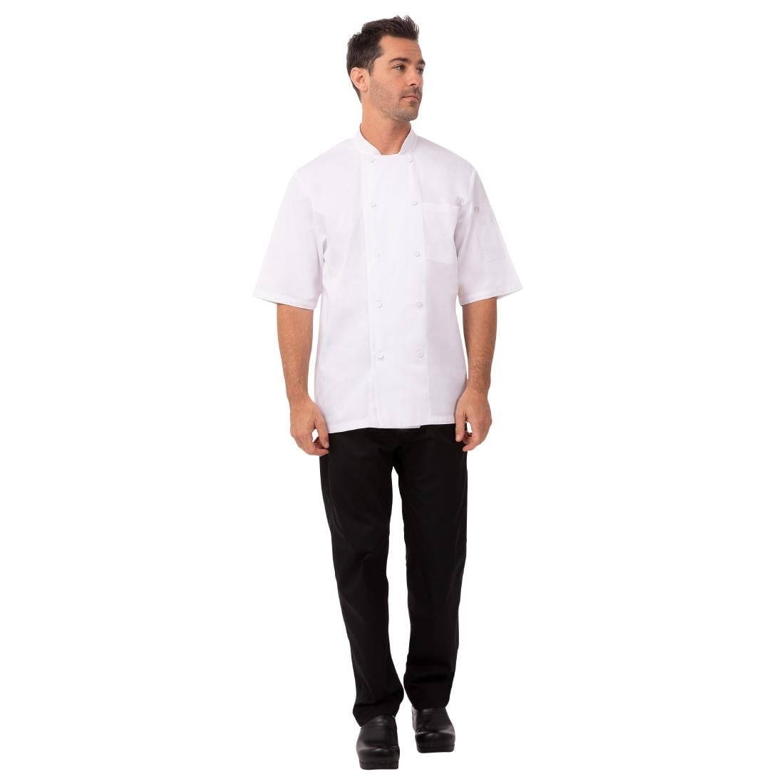A914-S Chef Works Montreal Cool Vent uniseks koksbuis wit S