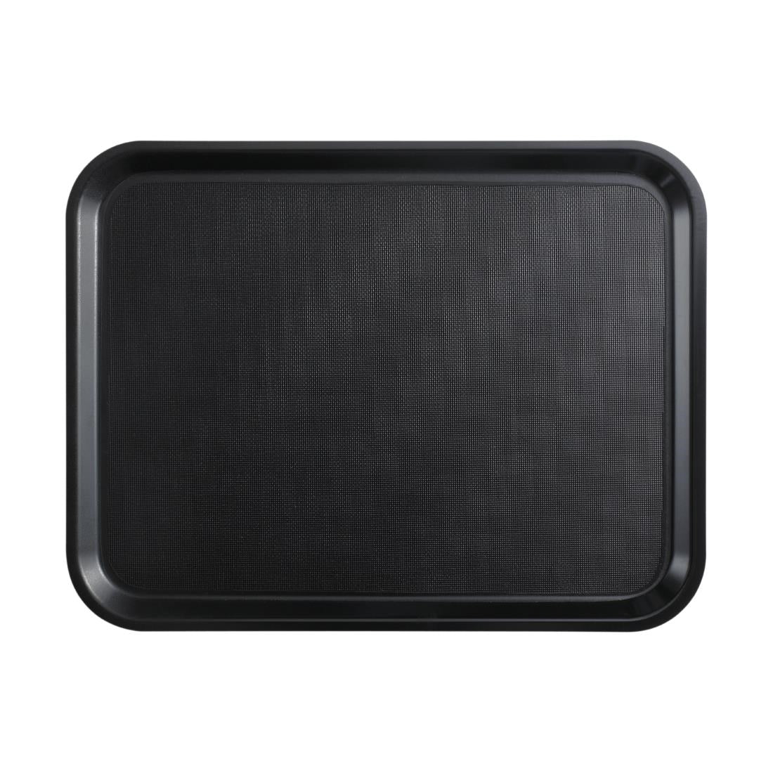 CX378 Cambro Mykonos Blad Zwart Antislip Oppervlak 330x430mm