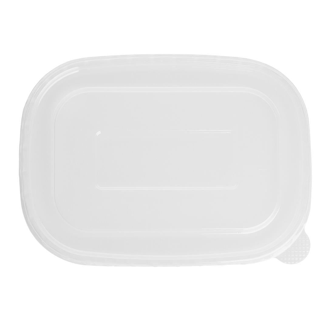 HW626 Fiesta Recyclebare Pet Deksel Voor Rechthoekige Containers (300 stuks)