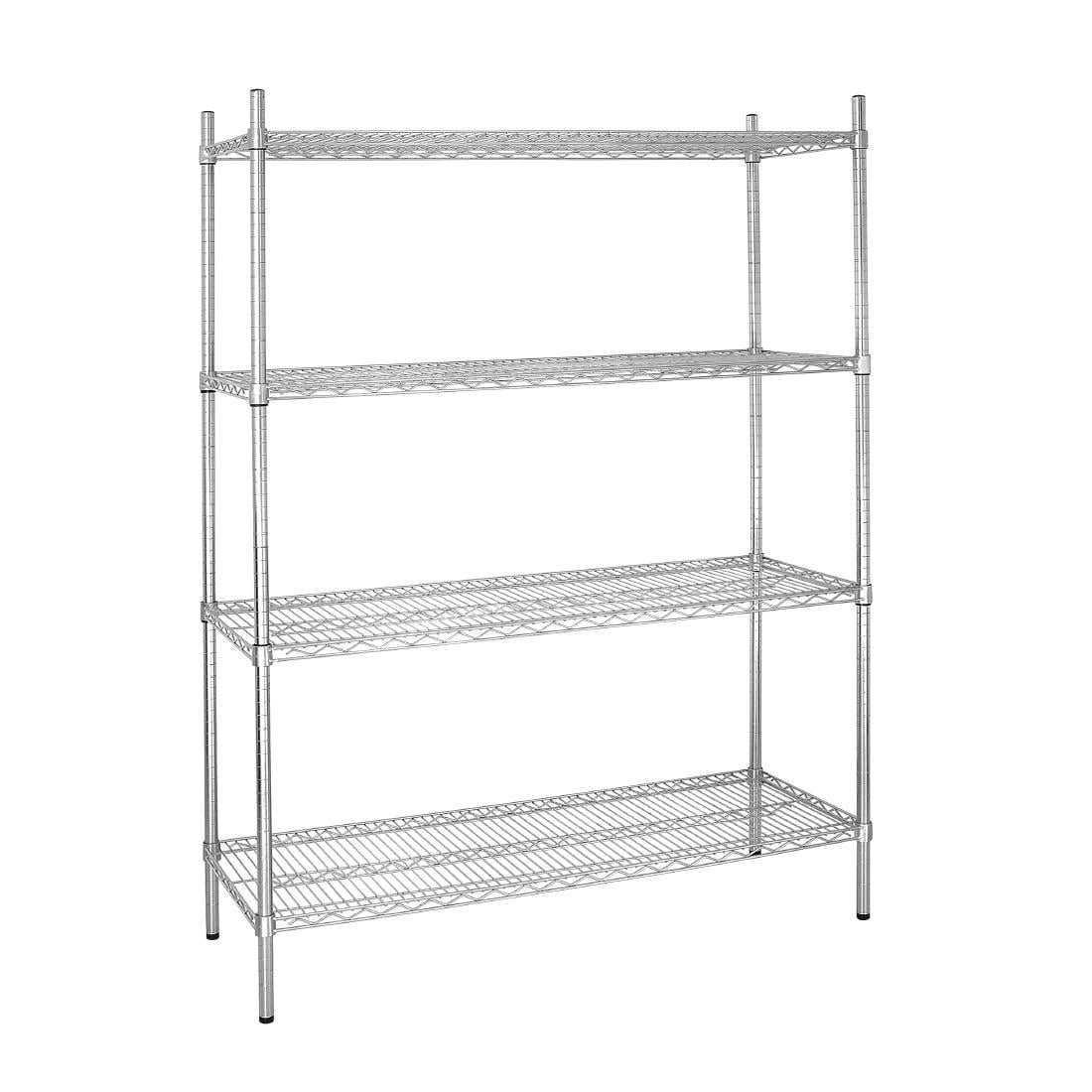 L929 Vogue voorraadrek met 4 schappen 152,5x46cm