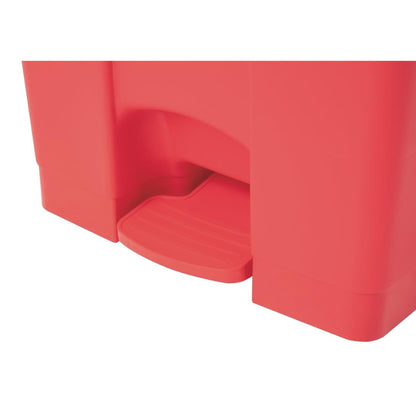 DC712 Jantex afvalemmer rood 87L