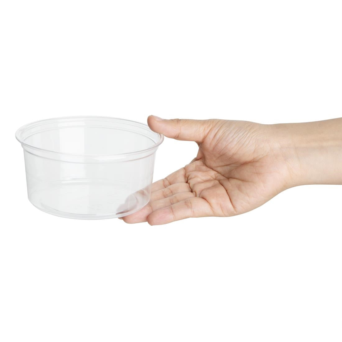 HU065 Fiesta recyclebare rPET Deli-bekers 340 ml/12 oz (300 stuks)