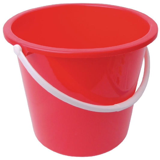 CD807 Jantex kunststof emmer 10L rood