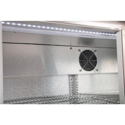 GL009 Polar G-serie 3-deurs barkoeling met klapdeuren RVS 330L