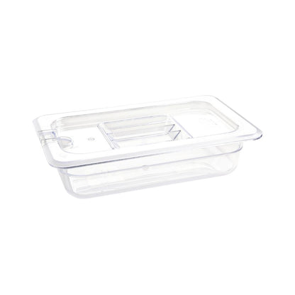 U236 Vogue polycarbonaat bak transparant GN 1/4 65mm