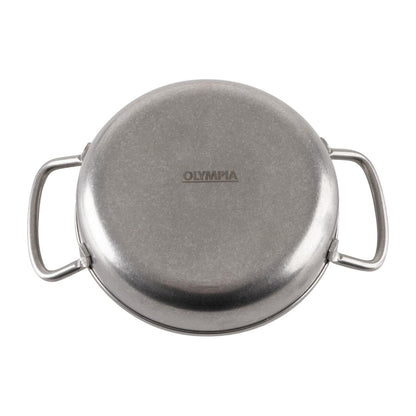 JA955 Olympia Vintage Presenteerschaal Met Dubbele Handgreep 125mm