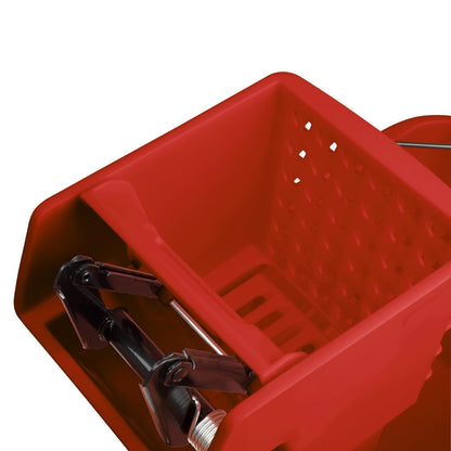 FW868 Jantex 30Ltr Dweilemmer Met Voetpedaalontgrendeling - Rood
