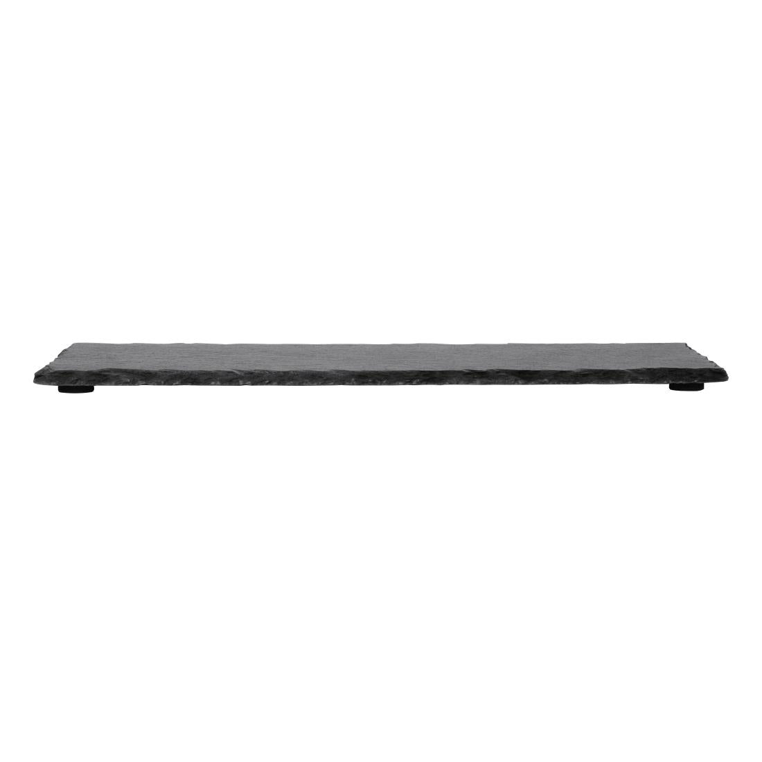 CK408 Olympia leistenen serveerplankjes 30x10cm (4 stuks)