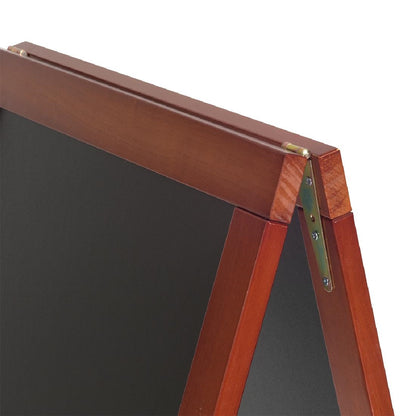 P514 Securit Duplo stoepbord mahonie 135x70cm