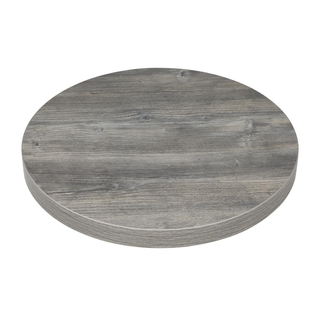 FT292 Bolero rond melamine tafelblad essenhout effect voorgeboord 60cm