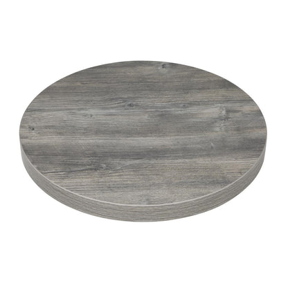 FT292 Bolero rond melamine tafelblad essenhout effect voorgeboord 60cm