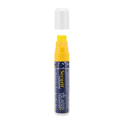 CU777 Securit Waterproof krijtstift (Glas + Krijtbord) in geel met 7-15mm penpunt