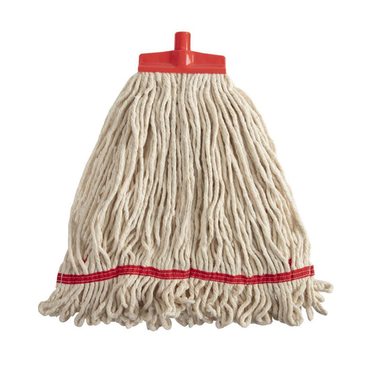L884 SYR stay-flat Kentucky mop katoen rood