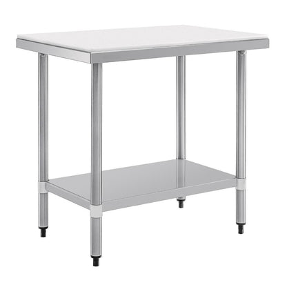 CB911 Vogue RVS snijtafel met HDPE snijplank 90cm