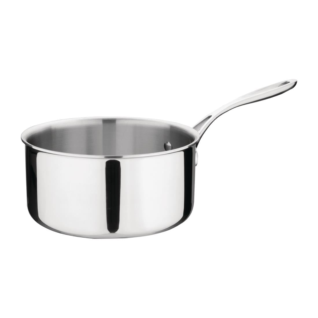 Y246 Vogue roestvrij staal & aluminium tri-wand steelpan 20 cm