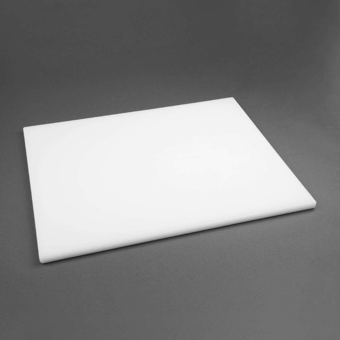 HC882 Hygiplas LDPE extra dikke snijplank wit 600x450x20mm