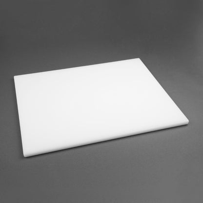 HC882 Hygiplas LDPE extra dikke snijplank wit 600x450x20mm
