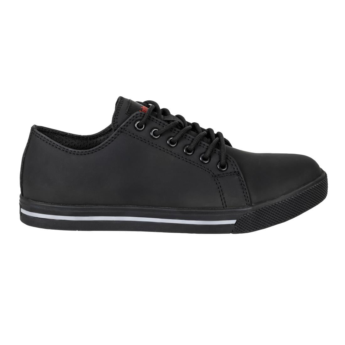 BA060-45 Slipbuster veiligheidssneakers van gerecycleerd microvezel matzwart 45