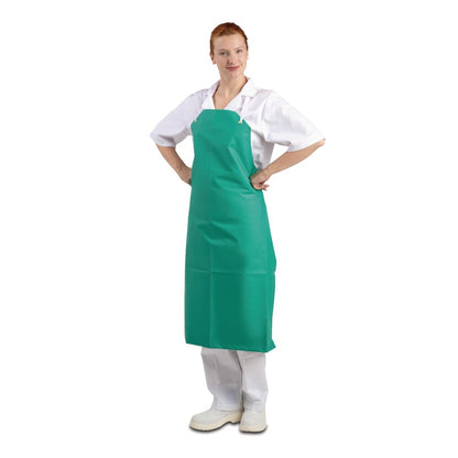 A590 Whites PVC nylon halterschort groen