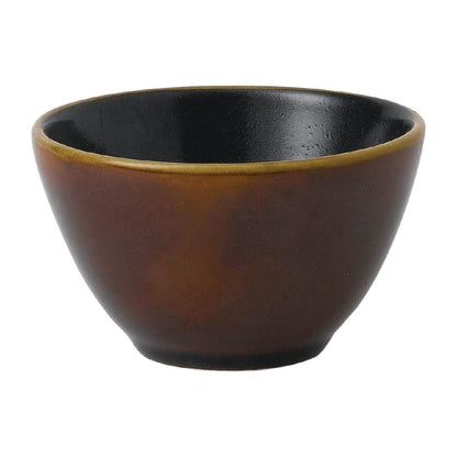 FD820 Churchill Super Vitrified Nourish Cinnamon Brown Two Tone Schalen 102mm (12 stuks)