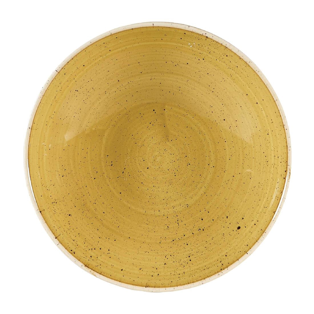 DW376 Churchill Stonecast Mustard Lotus Evolve Coupe Kom 18.4cm (12 stuks)